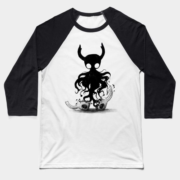 Dark Spirit Baseball T-Shirt by Akairos